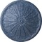 Ekena Millwork Brontes Ceiling Medallion (Fits Canopies up to 3 5/8"), 25 1/2"OD x 5 1/2"P, Americana Crackle CM25BRAMC - alternate 1